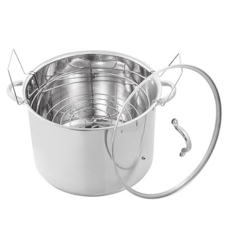 Mcsunley McSunley Stainless Steel Canner 12.25 in. 21.5 qt Silver 620